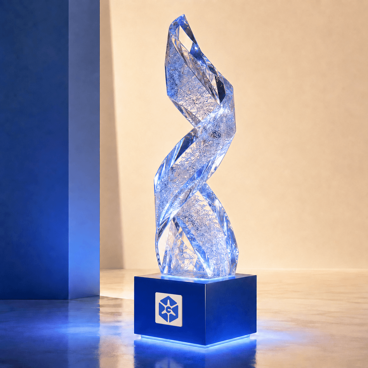 Sculpture sur glace